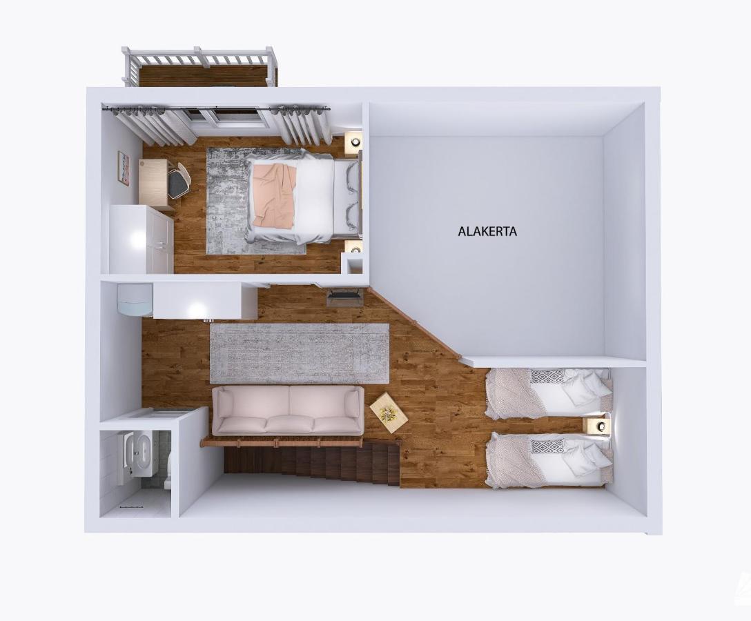 Apartamento Alppitaehti, Huoneisto Hilla Levi Exterior foto